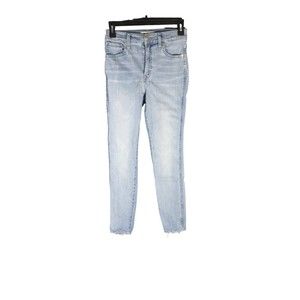 Madewell Light Blue Denim High Rise Skinny Jeans Women's Size 4